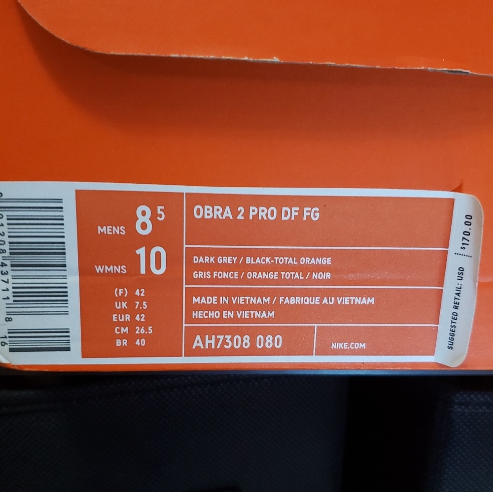 Nike Magista Obra 2 Pro DF FG soccer cleats AH7308 - Picture 7 of 7